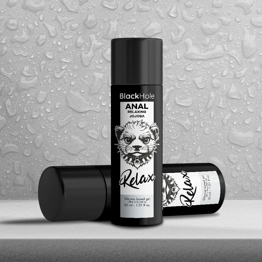 Lubrifiant relaxant anal au jojoba 30ml - Black Hole - BLACK HOLE