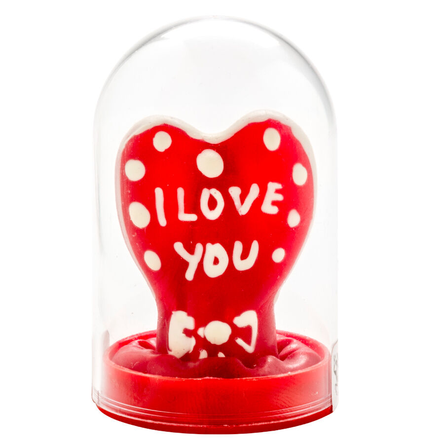 Préservatif Fantaisie Je t'Aime Coeur Modèle 1 - Condomerie - CONDOMERIE