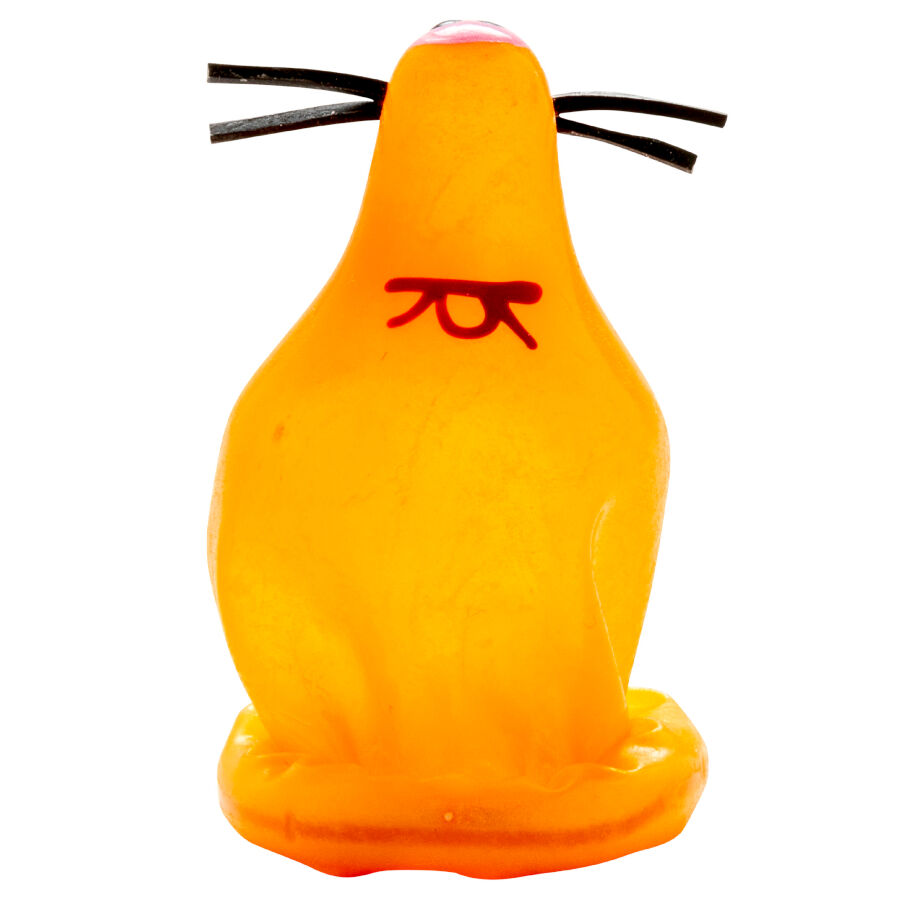 Préservatif Fantaisie Peint Main Fox Glued - Condomerie - CONDOMERIE
