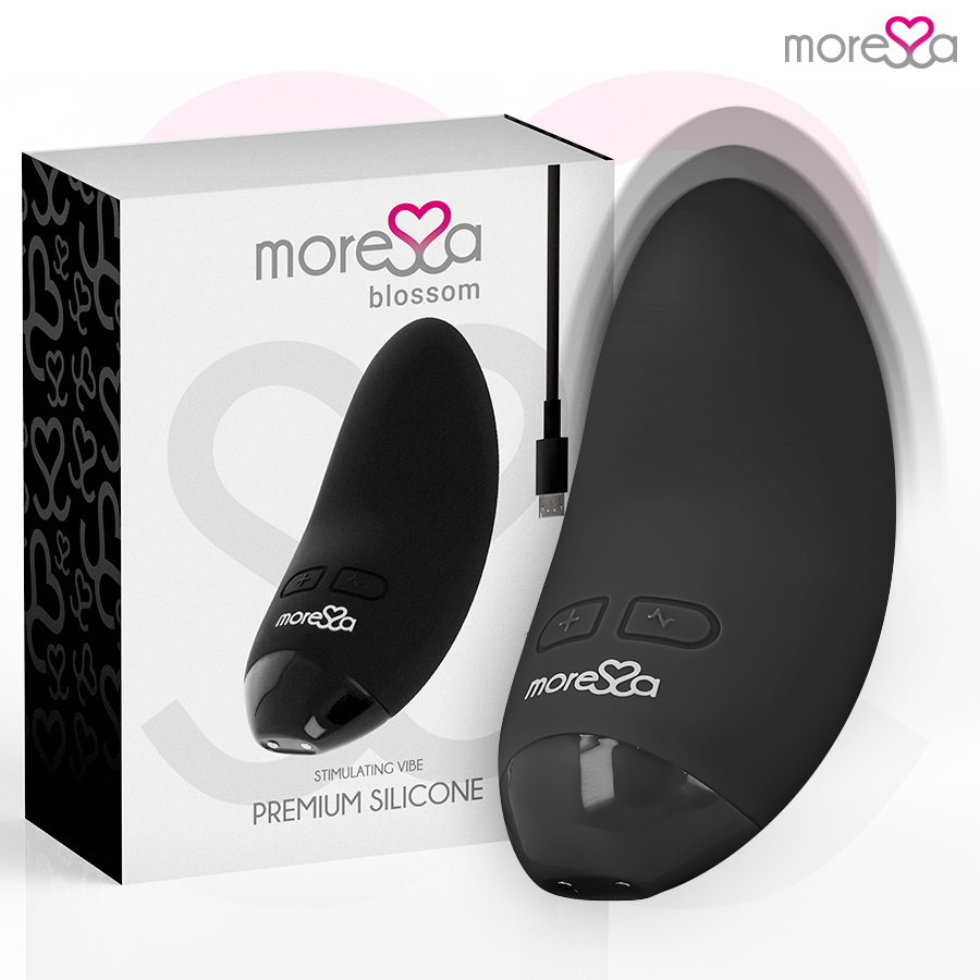 Vibromasseur Blossom Noir - Moressa - MORESSA