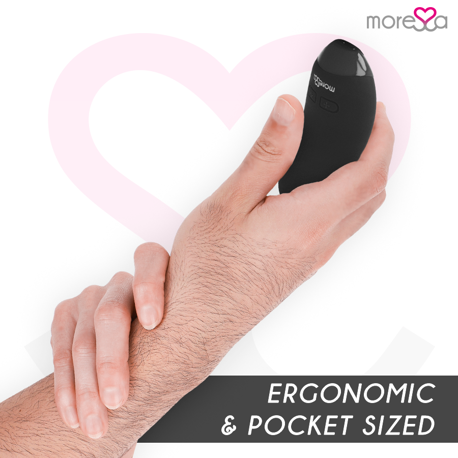 Vibromasseur Blossom Noir - Moressa - MORESSA