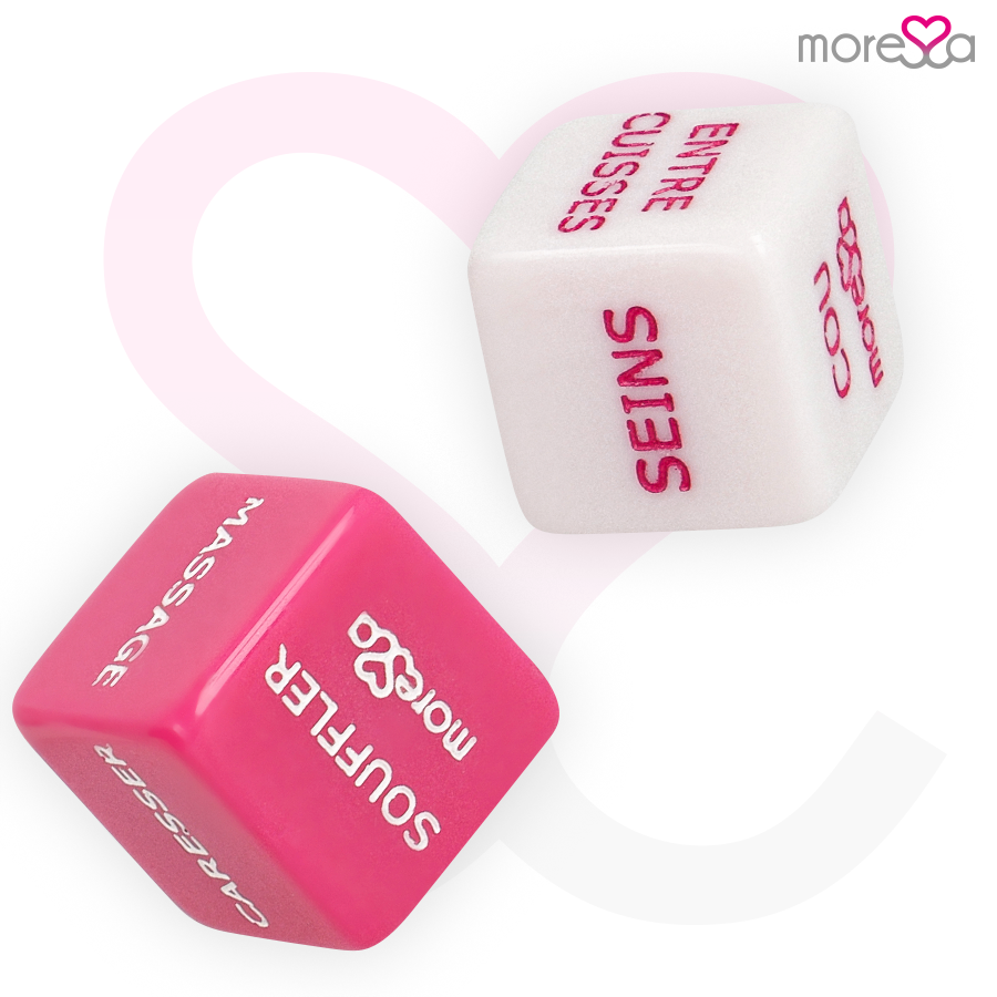 Jeu de dés érotiques en français - Moressa - MORESSA