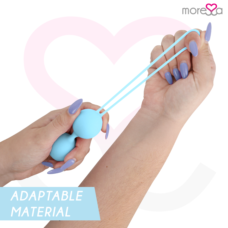 Moressa – Kit 3 Boules de Geisha Bleues Renforcement du périnée Osian Set