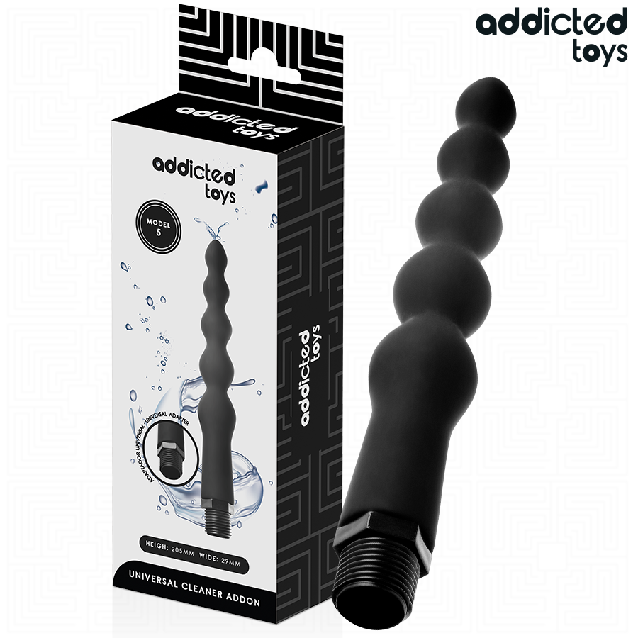 Nettoyeur Anal avec Adaptateur Universel Modèle 5 - Addicted