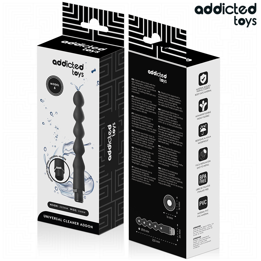 Nettoyeur Anal Adaptateur Universel Modèle 6 - Addicted Toys
