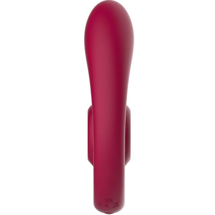 Stimulateur Couples Snail Vibe Gizi Duo Bourgogne - Snail Vibe
