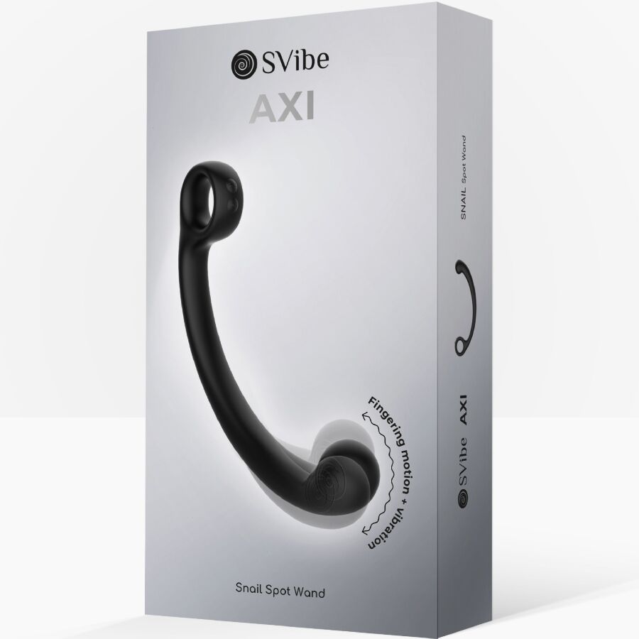 Stimulateur Points G Snail Vibe AXI Noire - Snail Vibe