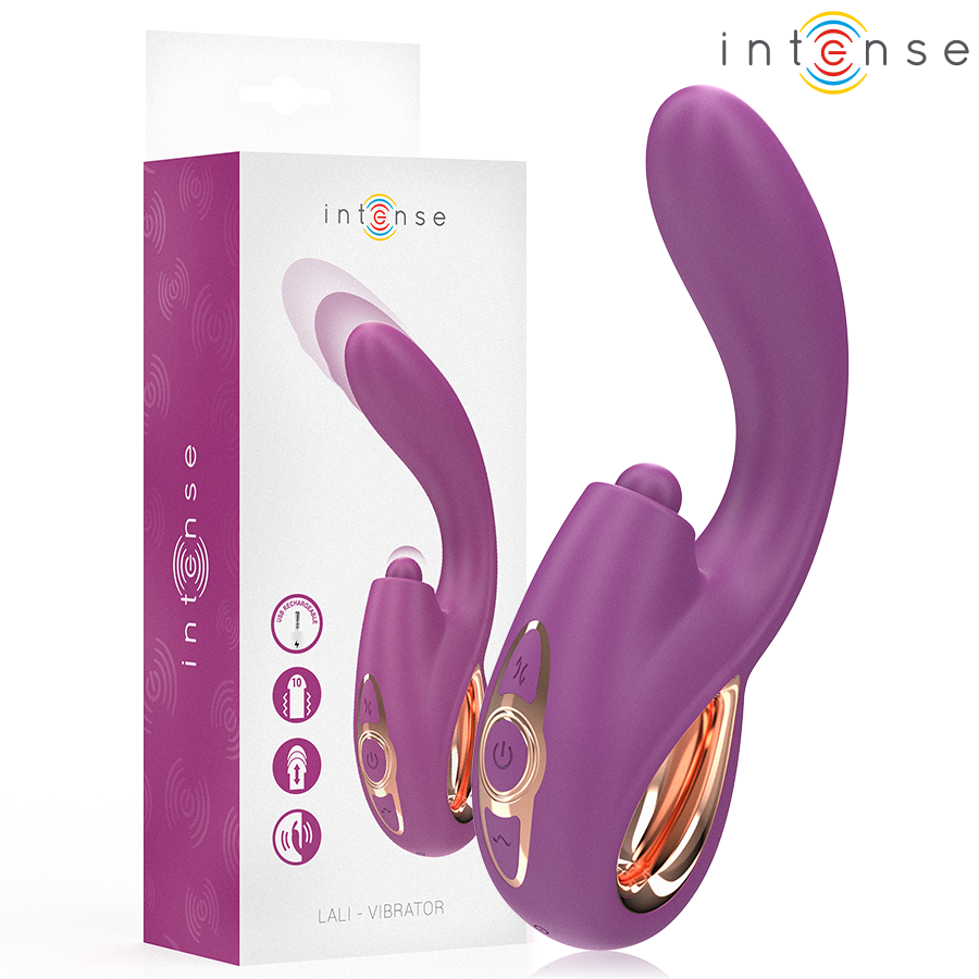 Vibrateur Point G Lali Multifonction Violet - Intense
