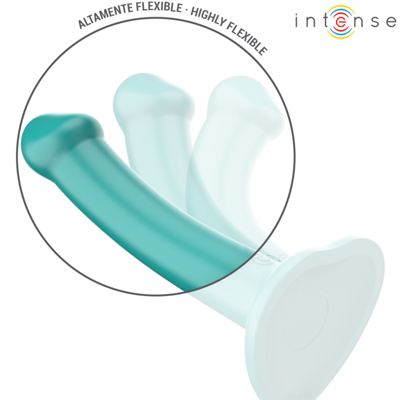 Vibromasseur Katie avec Ventouse 10 Vibrations Bleu - Intense
