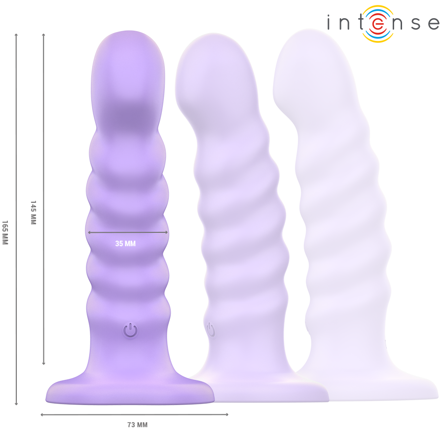 Vibrateur Brenda Spirale Violet Taille M - Intense