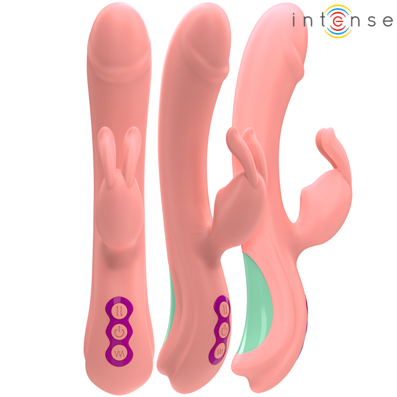 Vibromasseur Rabbit Rachel 5 Vibrations Rose - Intense