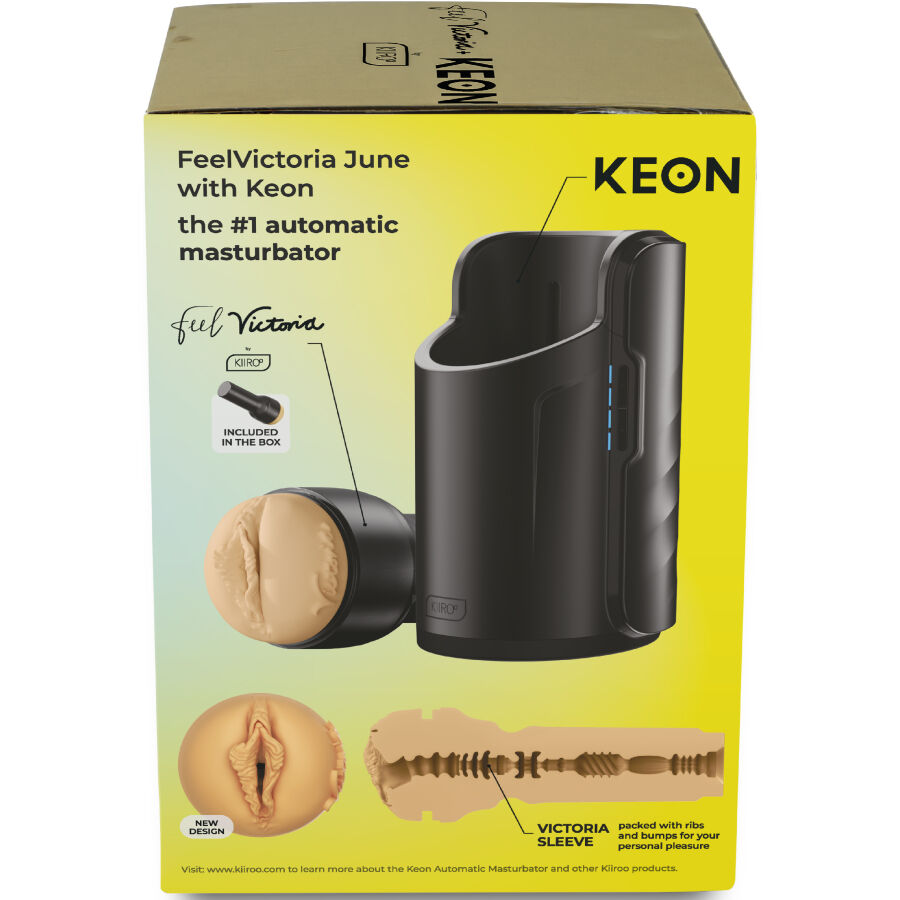 Masturbateur Automatique Feel Victoria Keon WiFi Combo - Kiiroo