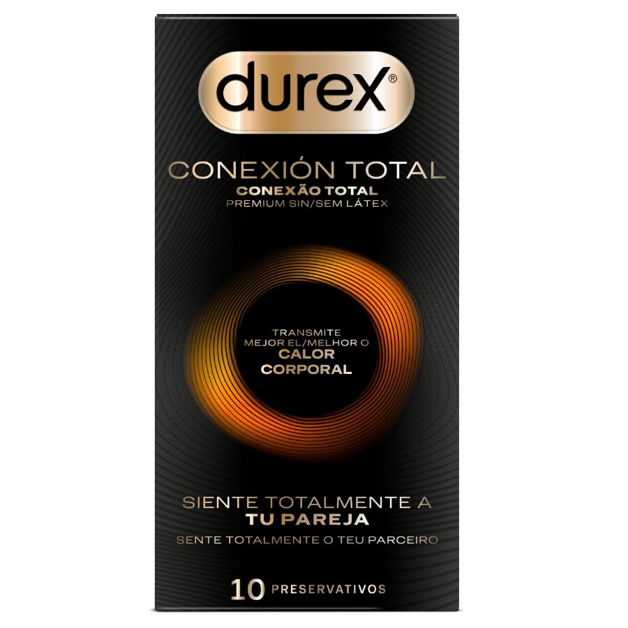 Préservatifs Durex Conexión Total Sans Latex Boîte 10 - Durex