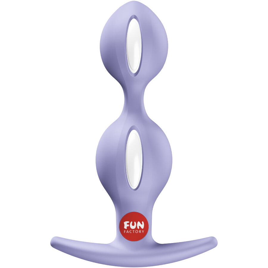 Plug Anal Duo B-Balls Violet - Fun Factory