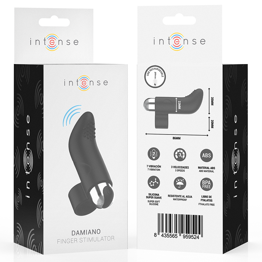 Stimulateur Doigt Damiano Rechargeable - Intense