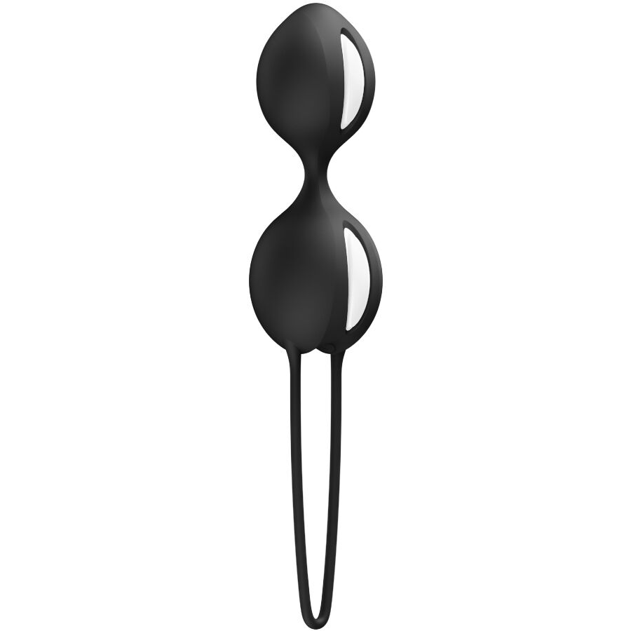 Boules de Kegel SmartBalls Duo Noires - Fun Factory