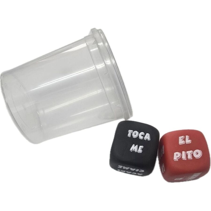 Jeu de Dés Érotiques Verbe + Partie du Corps - Diablo Picante