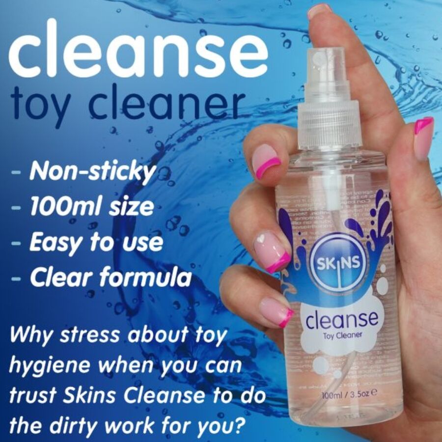 SKINS - Spray Nettoyant Sextoy Cleanse - 100 ml