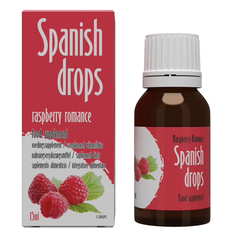 Complément Alimentaire Spanish Drops Romance Framboise - Cobeco - COBECO PHARMA