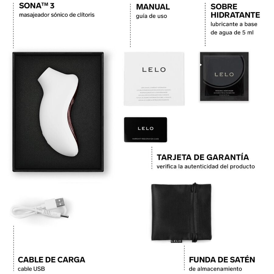 LELO - SONA 3 Stimulateur Clitoridien Connecté