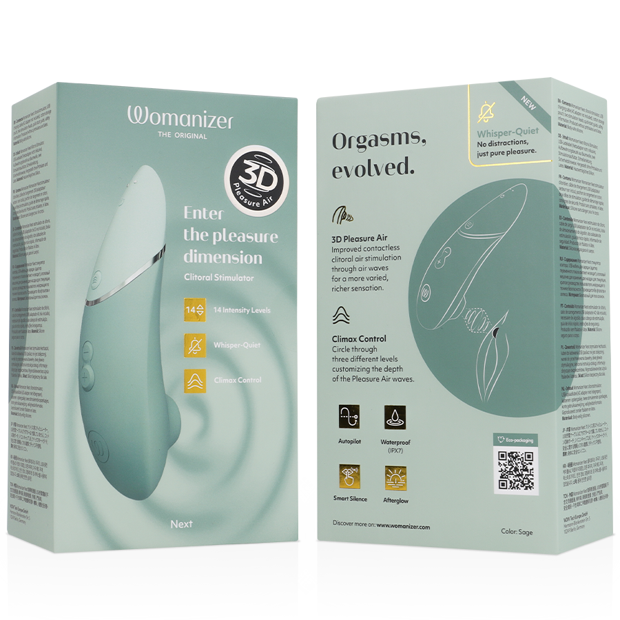 Stimulateur Clitoridien Womanizer Next Sauge - Womanizer