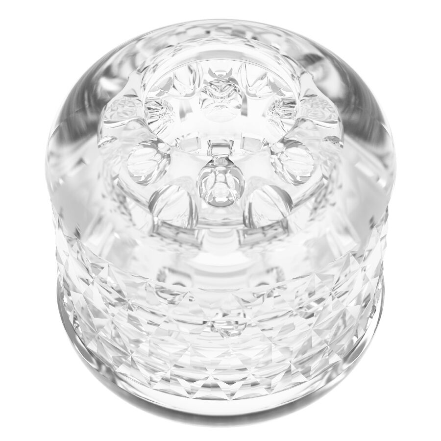 Masturbateur Cary Double Entrée Transparent - Pretty Love