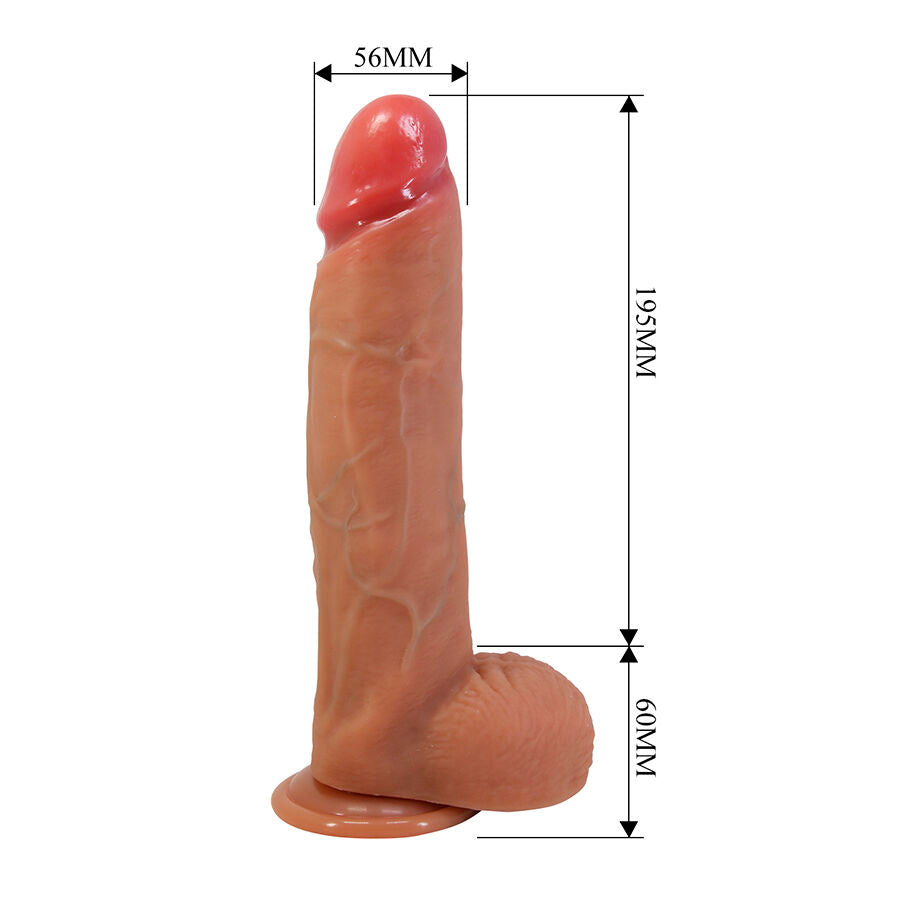 Gode Réaliste Pretty Love Mendel avec Ventouse 25,5cm - Pretty Love