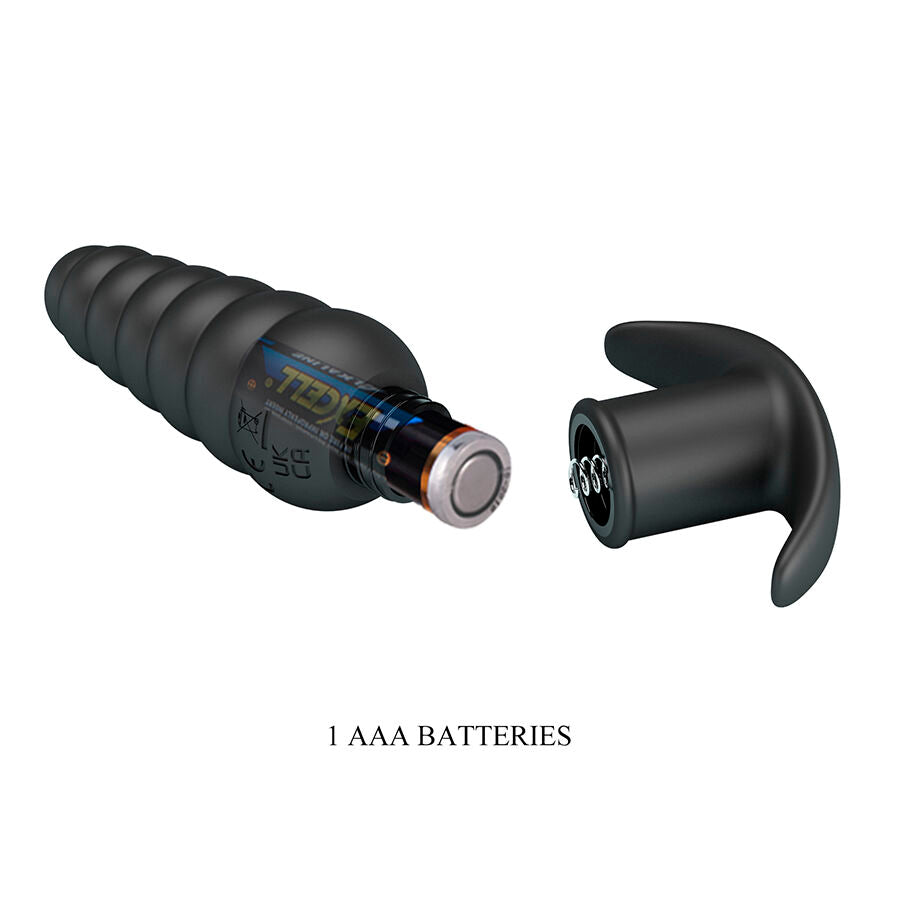 Plug Anal Vibrant Aeolis Waterproof Noir - Pretty Love