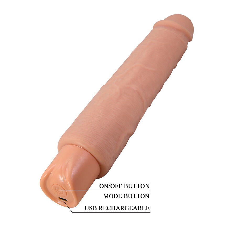 Vibrierender, flexibler und realistischer Dildo Soren - Pretty Love