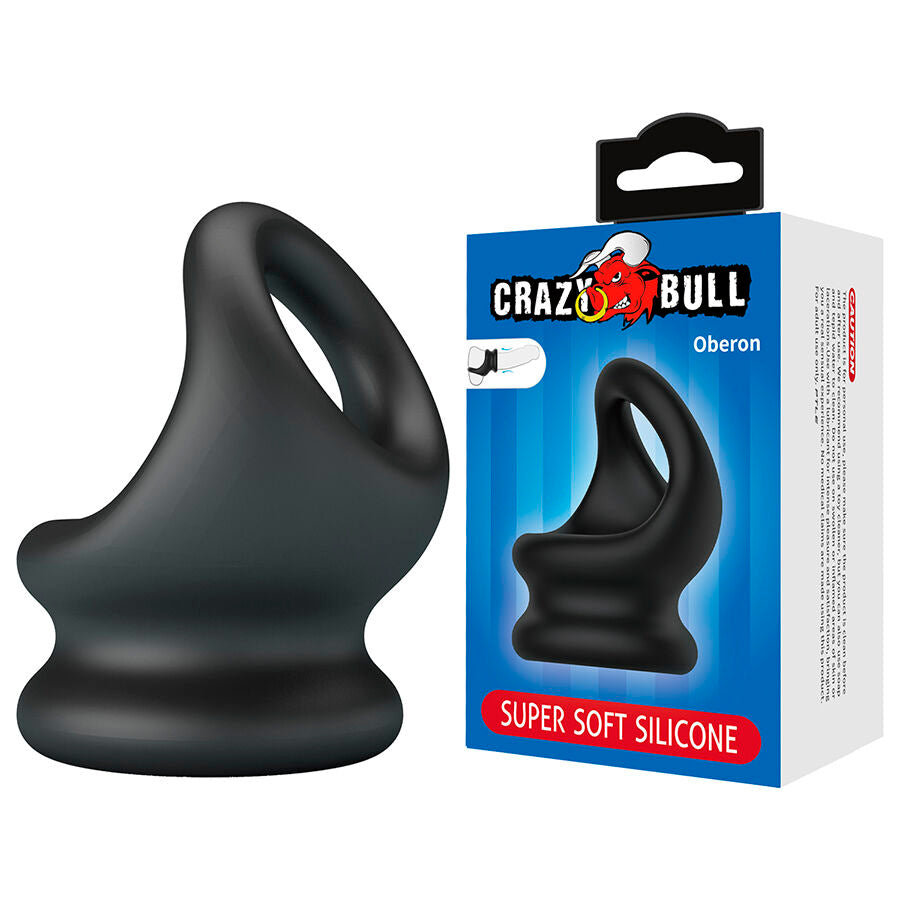 Anneau Pénien Oberon Soutien Pénis et Testicules - Crazy Bull