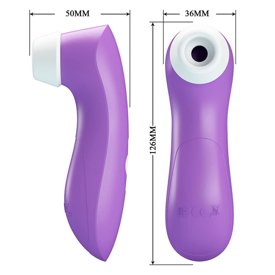 Stimulateur Clitoris Romance Violet - Succion 8 Intensités