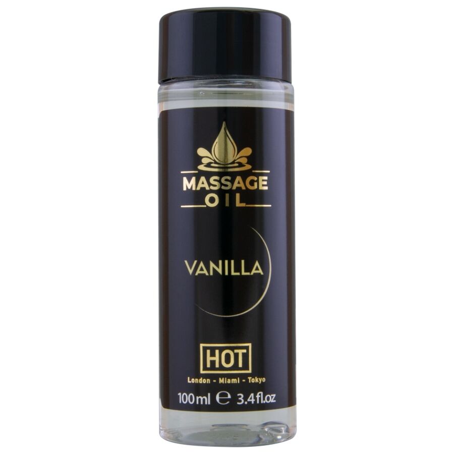 Huile de Massage Chauffante à la Vanille 100ml - HOT
