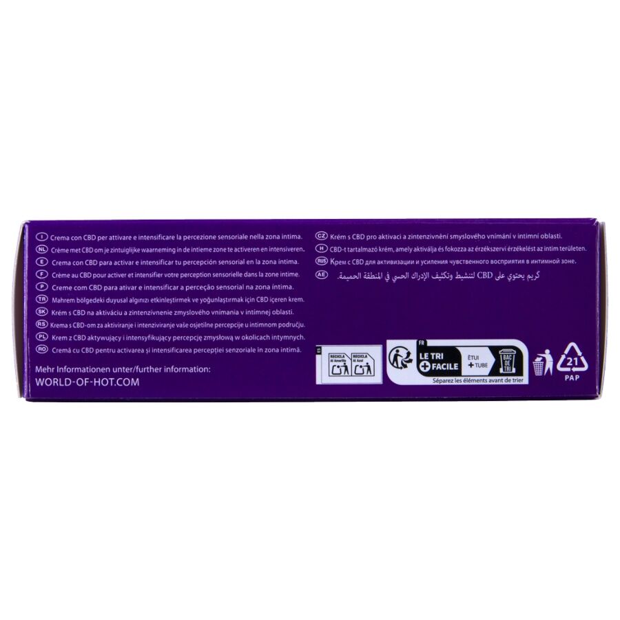 Gel Intime Chauffant Chaud CBD 50ml - Satisfyer