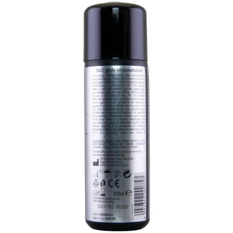 Lubrifiant Silicone Hot Silc Glide Qualité Cosmétique - Hot