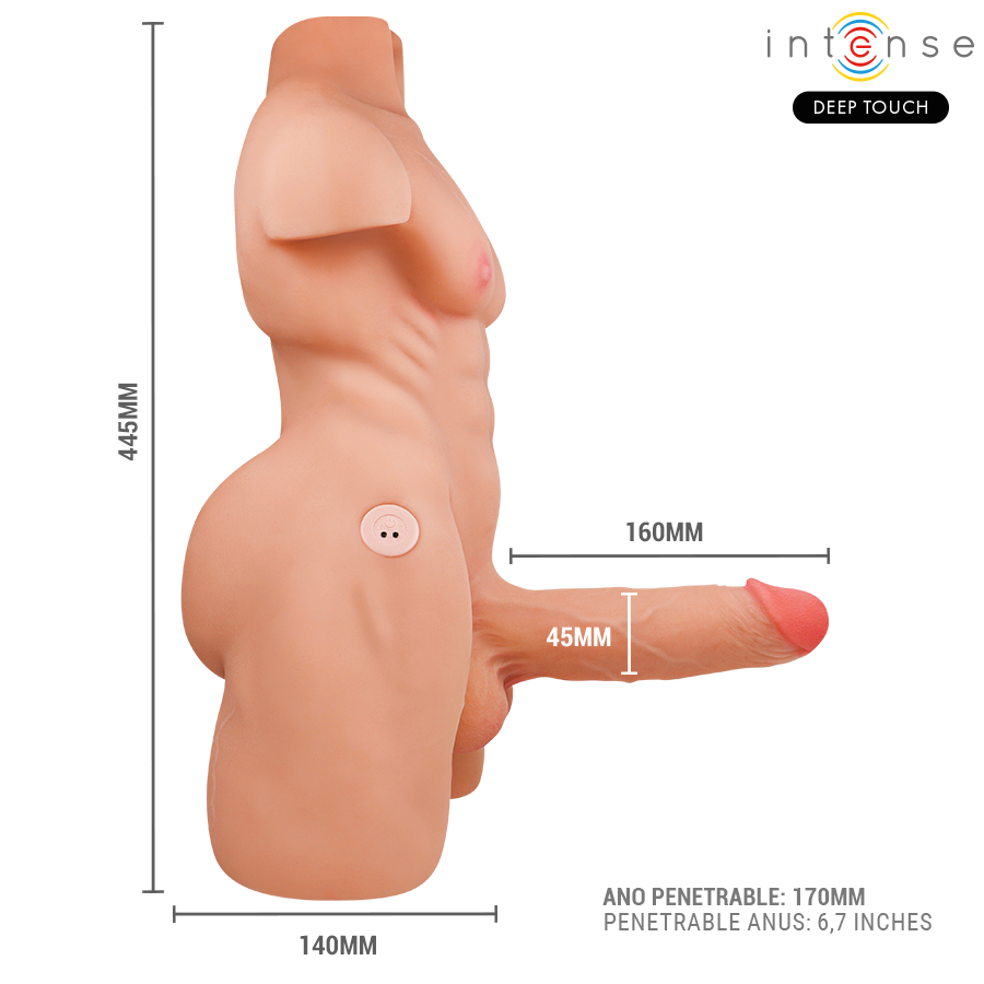 Intensiver männlicher Masturbator Deep Touch Marty - Intense