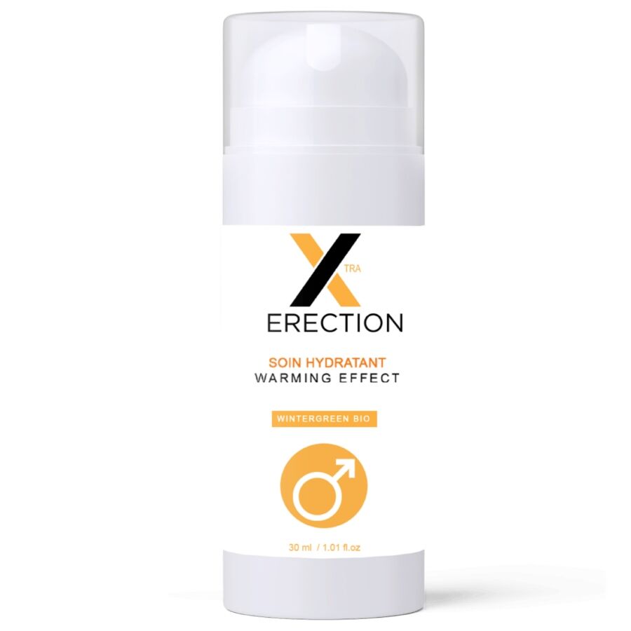 Crème Érectile X Erection à Effet Chauffant 40ml - RUF - RUF