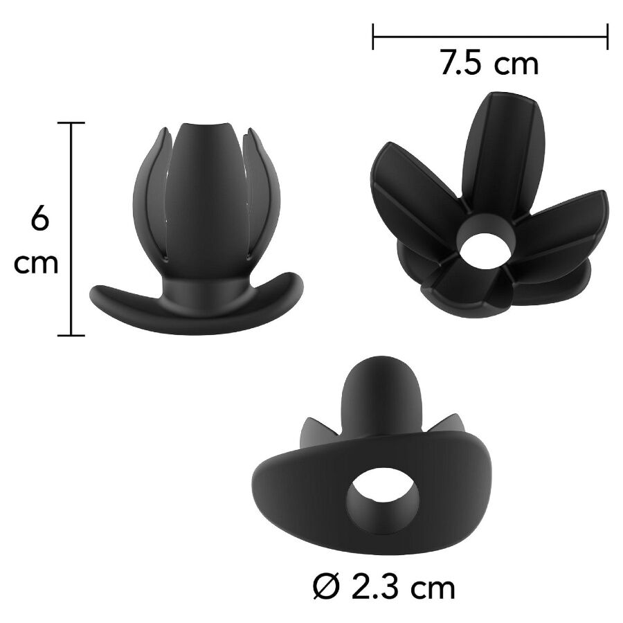 Plug Anal Expansible Écarteur Extreme 4-Way - Hidden Desire - HIDDEN DESIRE