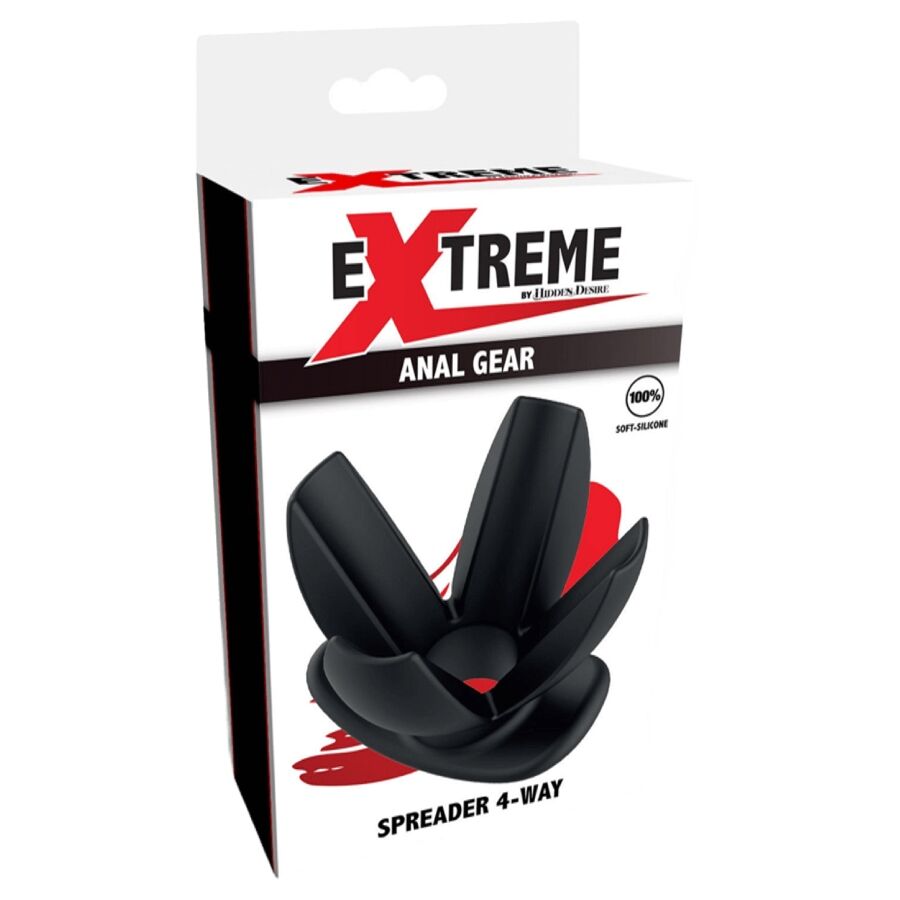 Plug Anal Expansible Écarteur Extreme 4-Way - Hidden Desire - HIDDEN DESIRE