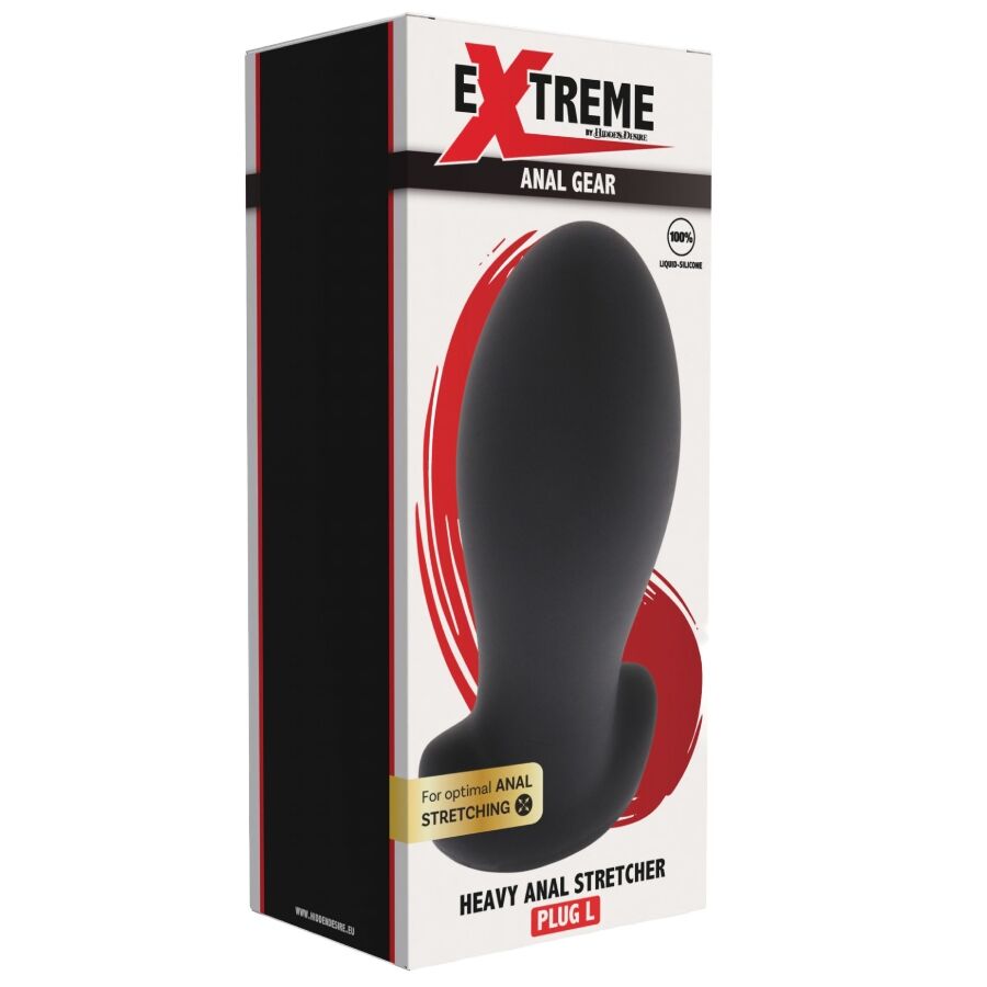 Plug Anal Heavy Stretcher Extreme Taille L - Hidden Desire - HIDDEN DESIRE
