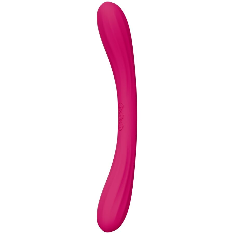 Vibromasseur Double Extrémité Boomerang Cerise - LELO