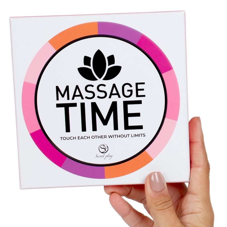 Jeu de Couple Massage Time 50 Cartes & Dé - SecretPlay