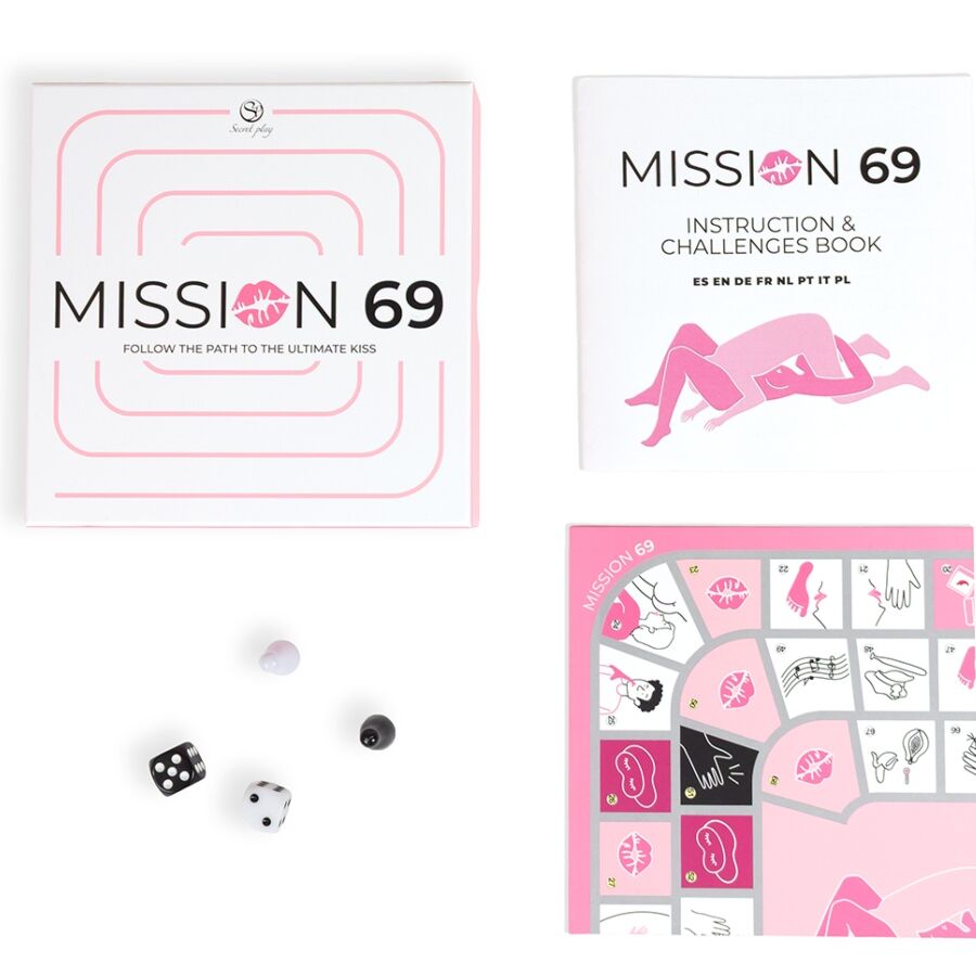 Jeu de Société Érotique Mission 69 pour Couples - Secretplay