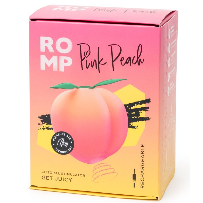 Succion Clitoriale Rose Pêche - ROMP
