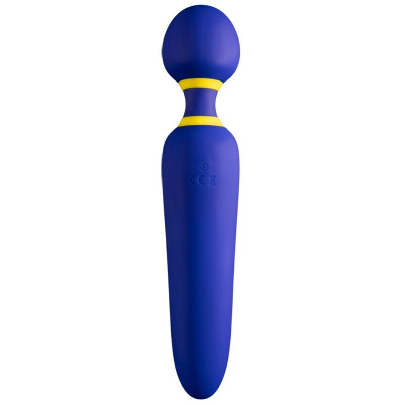 Baguette Vibrante Flip Silencieuse 10 Modes Bleue - ROMP
