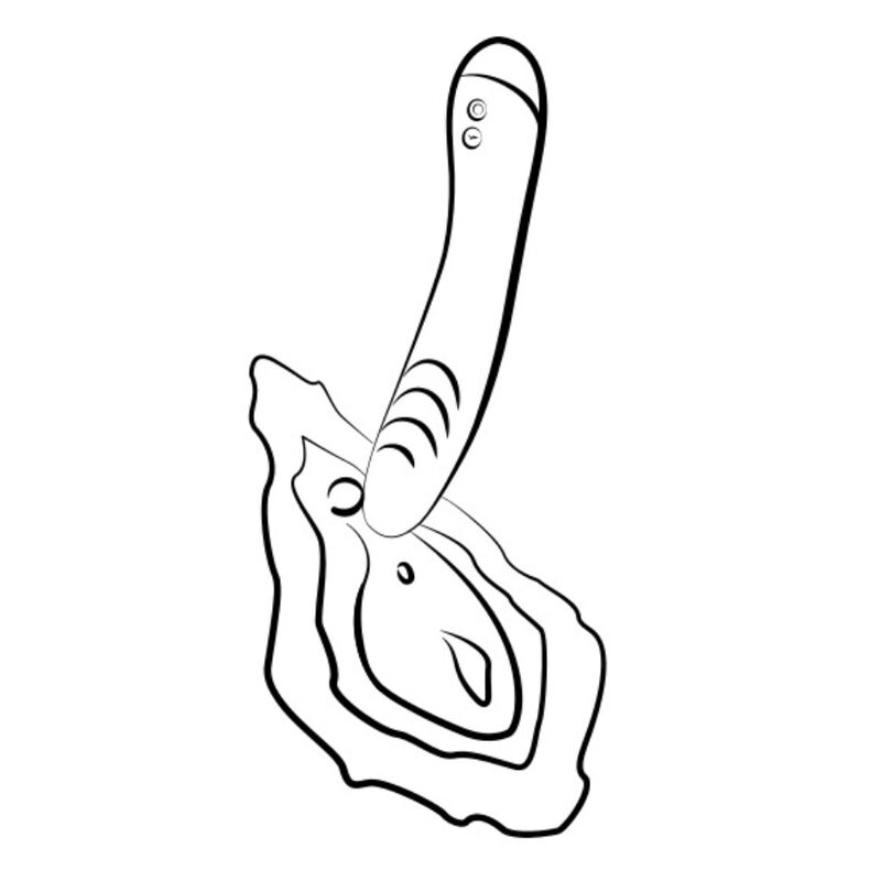 Vibromasseur Point G Hype Rouge - ROMP