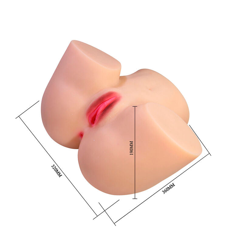 CRAZY BULL - LIORA XXL MASTURBATEUR VIBRANT DOUBLE VAGINAL ET ANAL