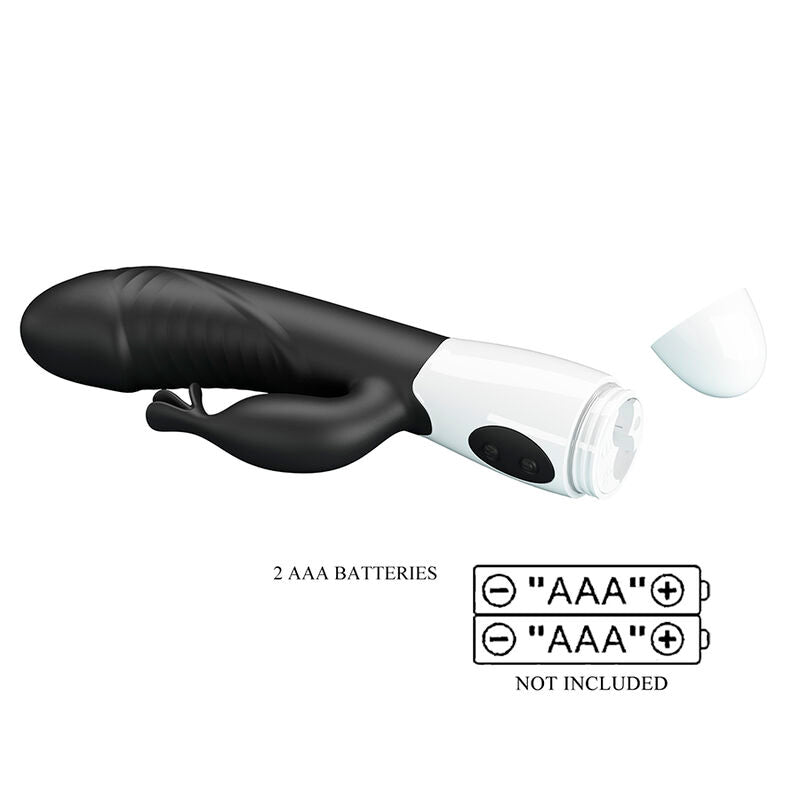 PRETTY LOVE - ROGUE MUSE VIBRATEUR LAPIN 30 FONCTIONS NOIR