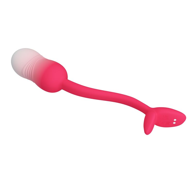 PRETTY LOVE - Å'UF VIBRANT CONTRÔLABLE PAR APPLICATION PULSEN 12 FONCTIONS RECHARGEABLE PAR USB ROSE