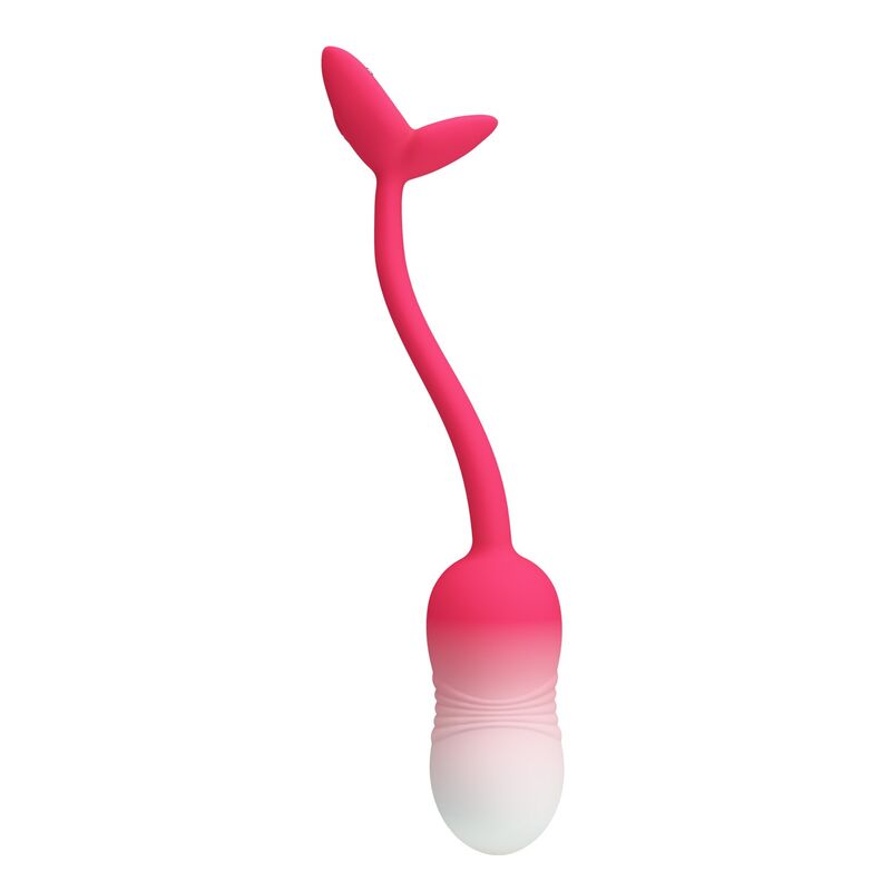 PRETTY LOVE - Å'UF VIBRANT CONTRÔLABLE PAR APPLICATION PULSEN 12 FONCTIONS RECHARGEABLE PAR USB ROSE