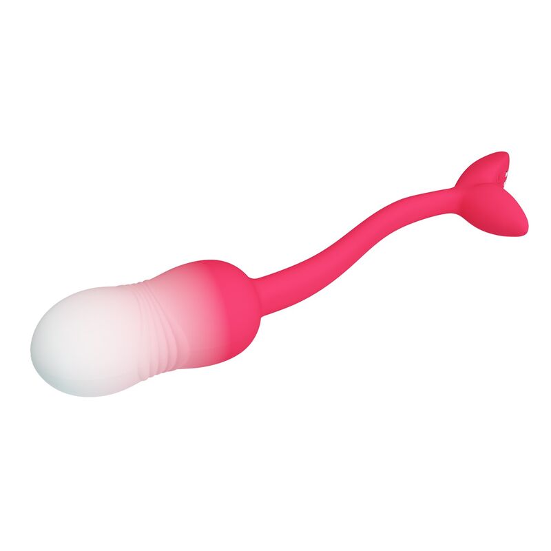PRETTY LOVE - Å'UF VIBRANT CONTRÔLABLE PAR APPLICATION PULSEN 12 FONCTIONS RECHARGEABLE PAR USB ROSE